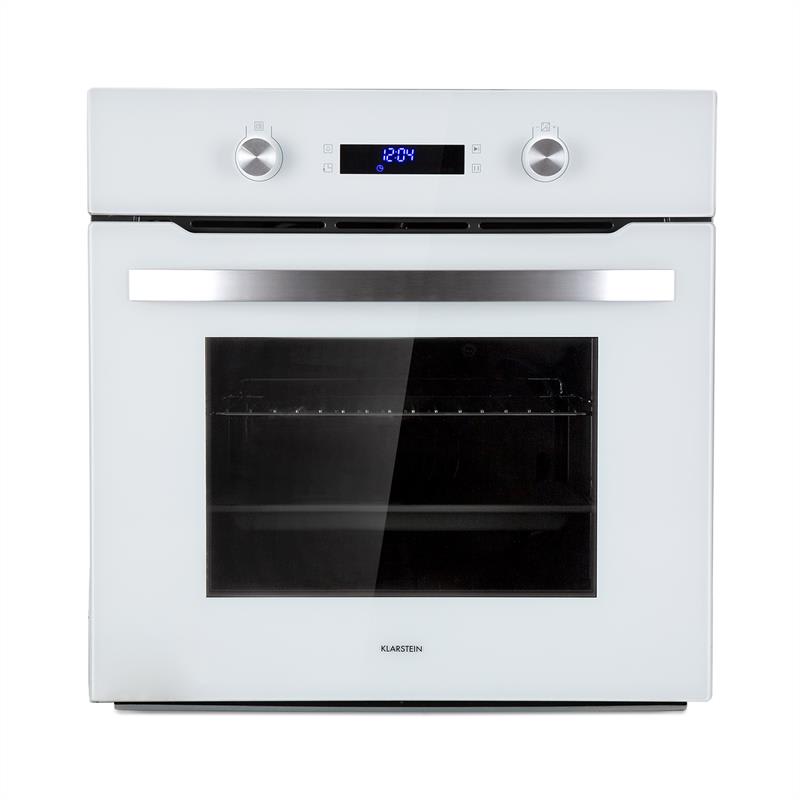 Gusteau Elektrischer Einbaubackofen 2950W 8 Funktionen weiß