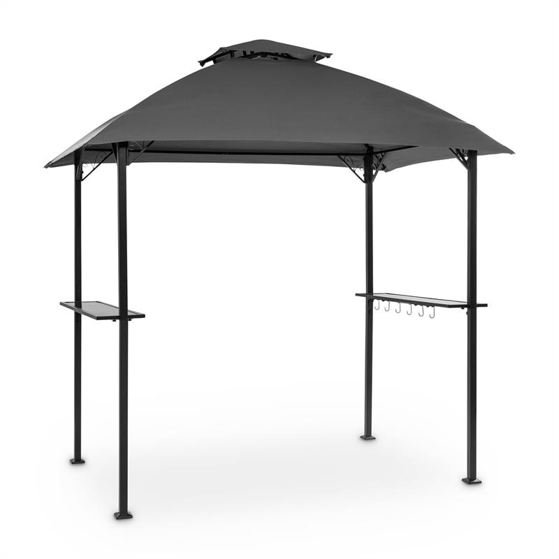 Blumfeldt Steakhouse al Sur Pavillon 244x260x152cm 160 g flammhemmend Stahl grau