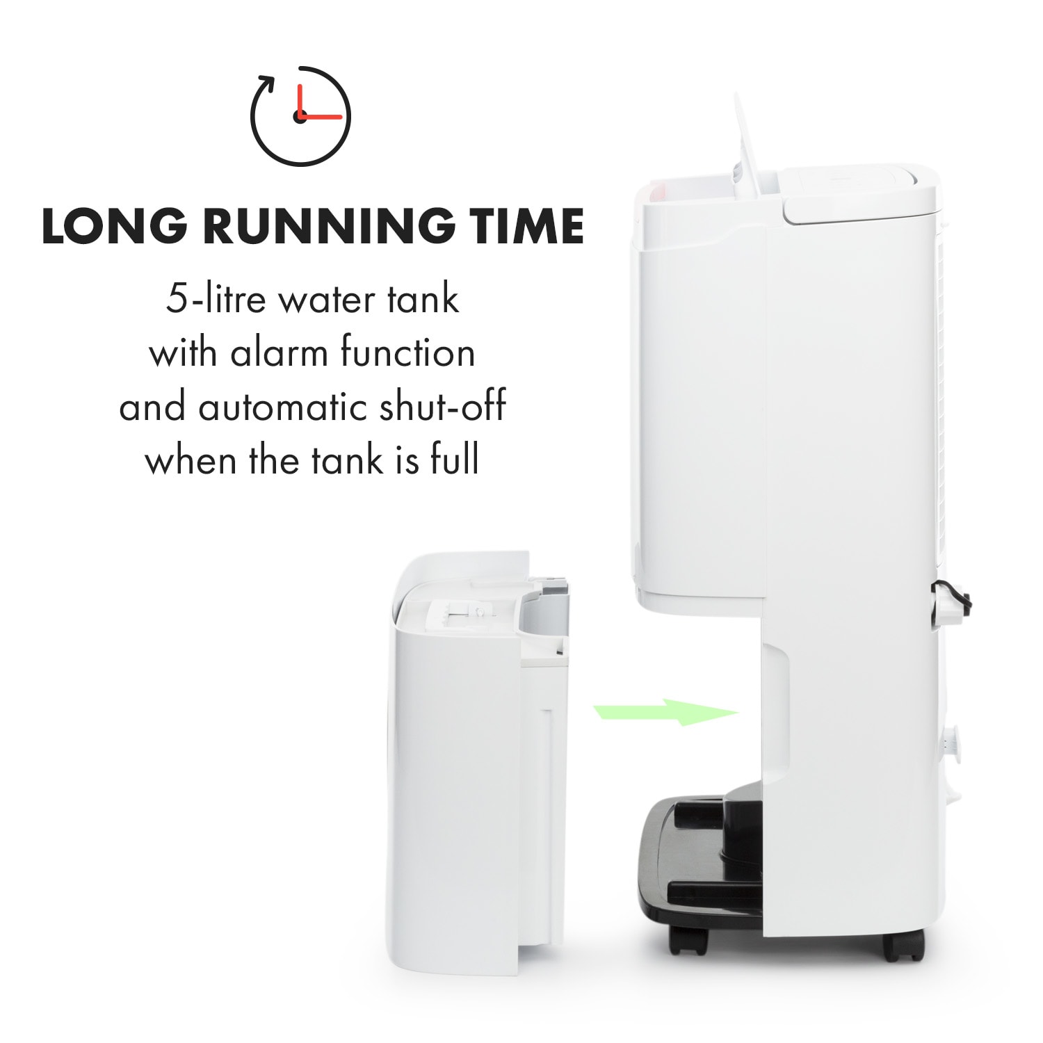 Klarstein DryFy Connect 30 Dehumidifier WiFi Compression 30l / d 25-30m² White