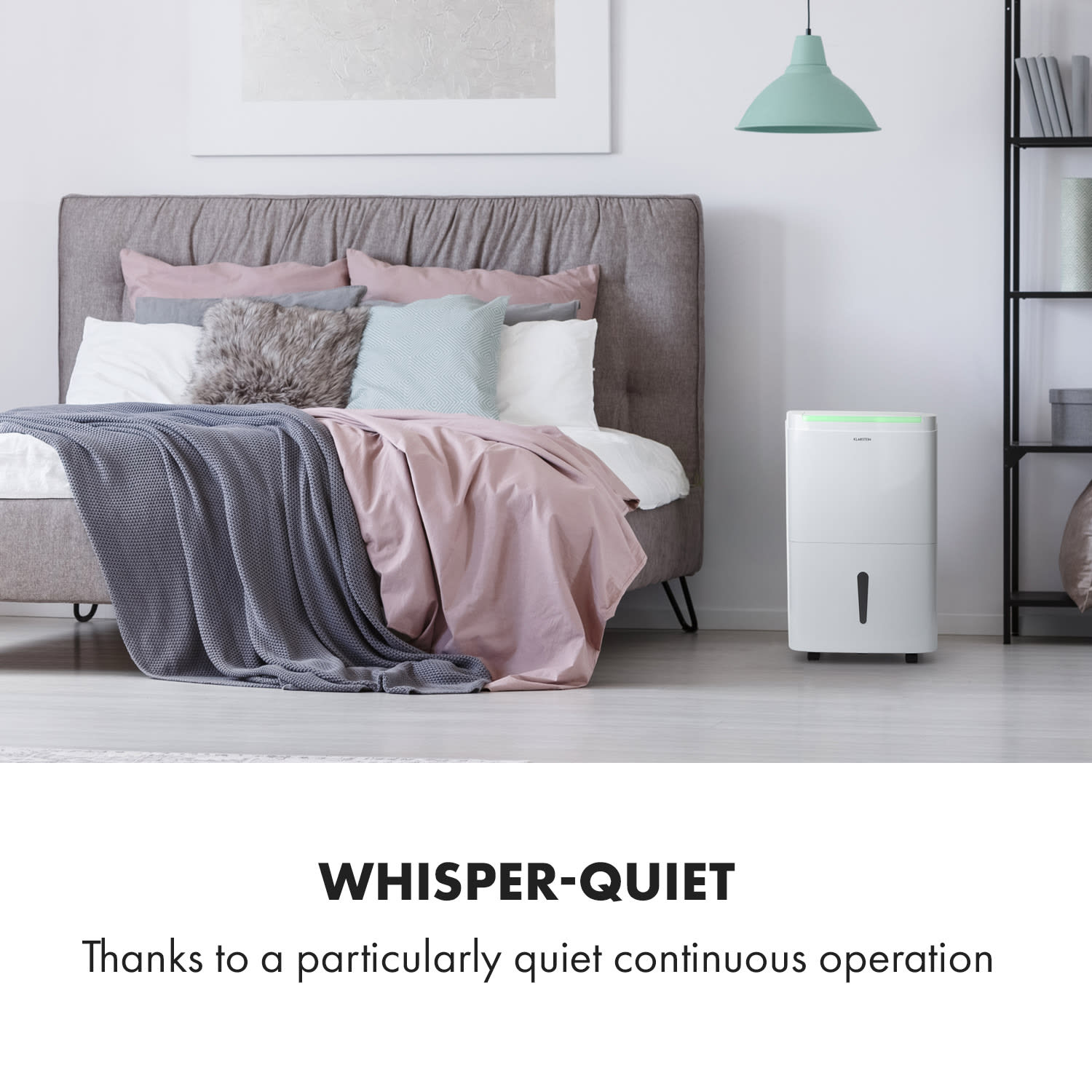 Klarstein DryFy Connect 30 Dehumidifier WiFi Compression 30l / d 25-30m² White