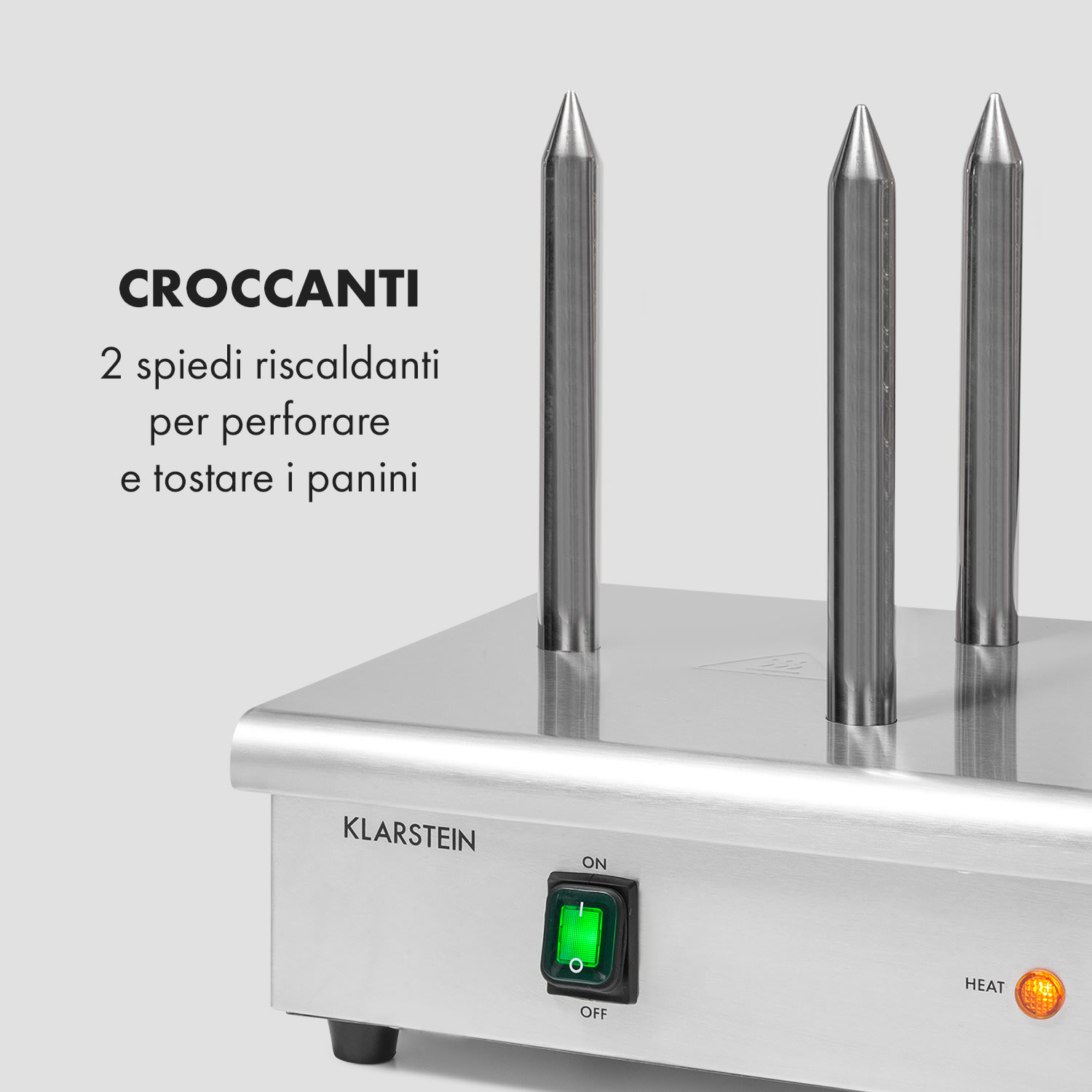 Klarstein Wurstfabrik Pro 600 Hot Dog Maker 600W 5L 30-100C Vetro Acciaio Inox