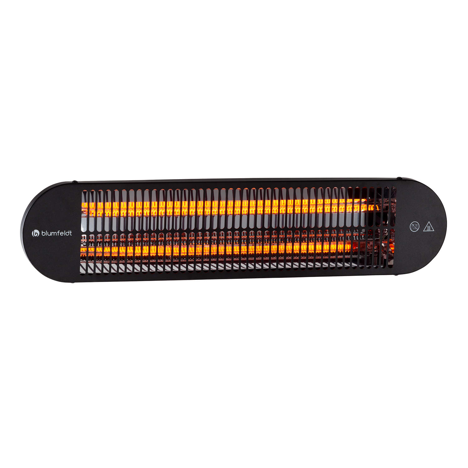 Blumfeldt Gold Bar 2000 Swing încălzitor cu infraroșu 2000 W oscilație 60 °