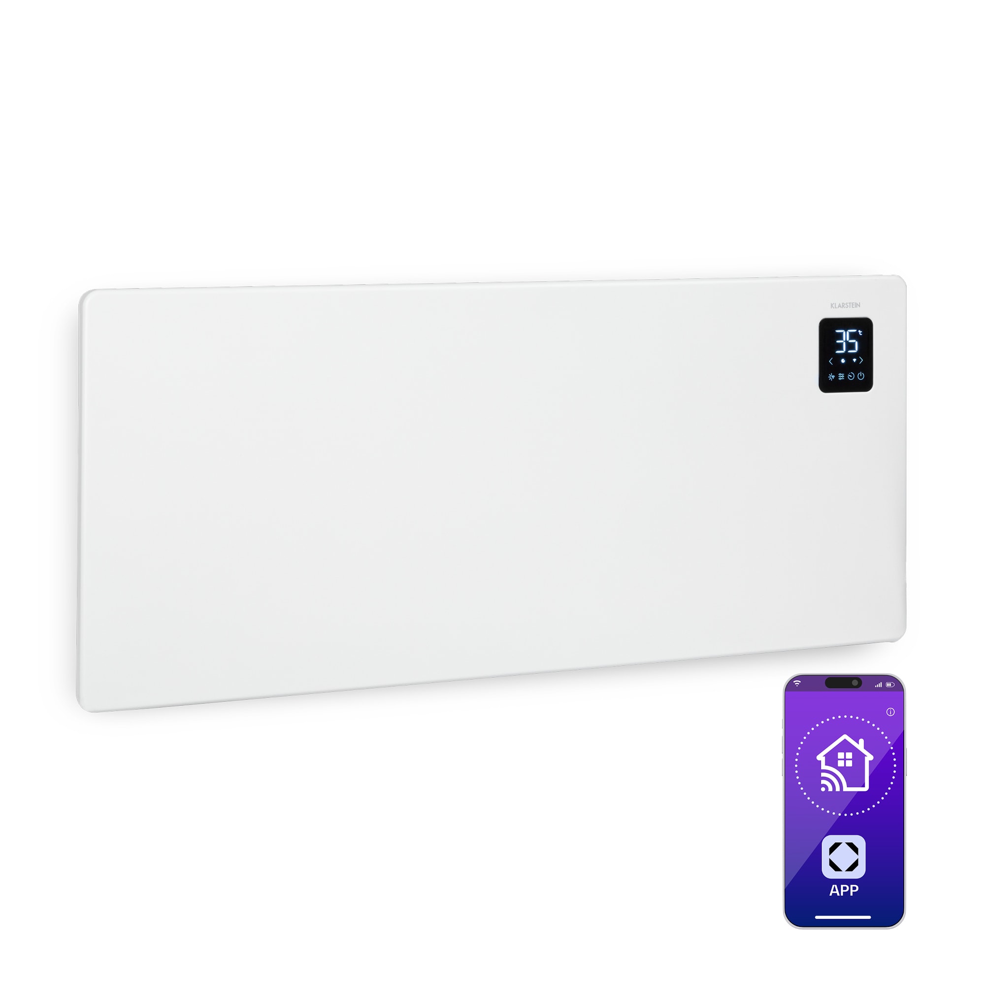 Levně Konvektor, Bansin Smart 2500, 2500 W, ovládání přes aplikaci