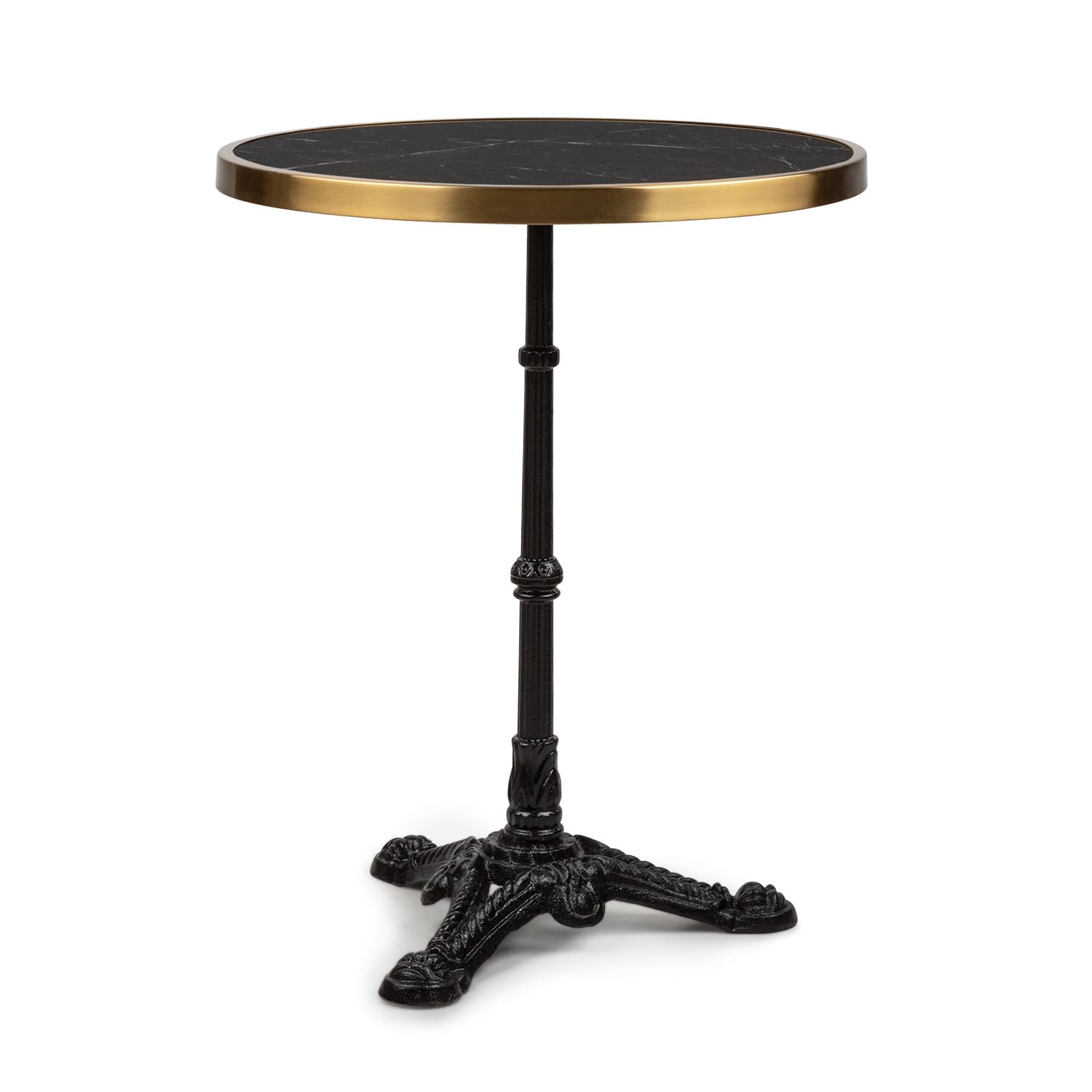 Blumfeldt Patras Lux Bistro-Tisch mit Dreifuß Marmortisch Ø: 57,5 cm Höhe: 72 cm