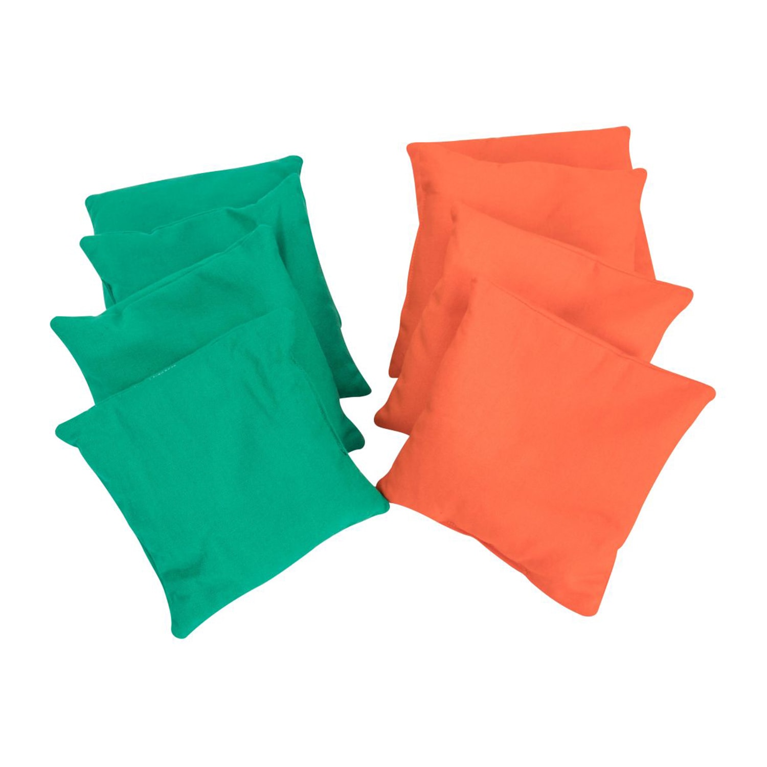 BeerCup Jackpot Cornhole Bag Set, umplut cu granule de plastic, 15 x 15 cm, 400 g, set de 8 piese