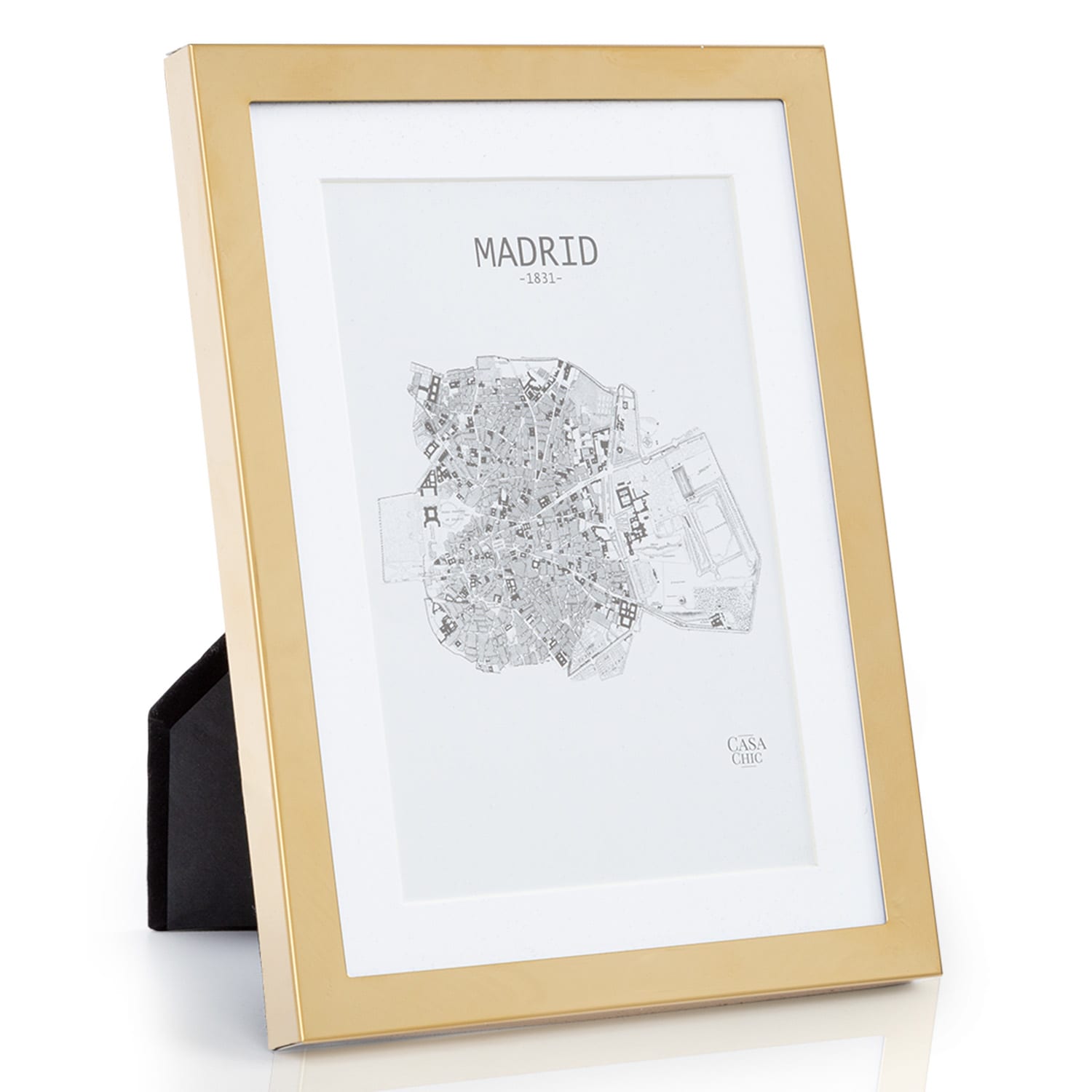 Casa Chic Berwick cornice, rettangolare, foto 17 x 12 cm, passepartout, vetro