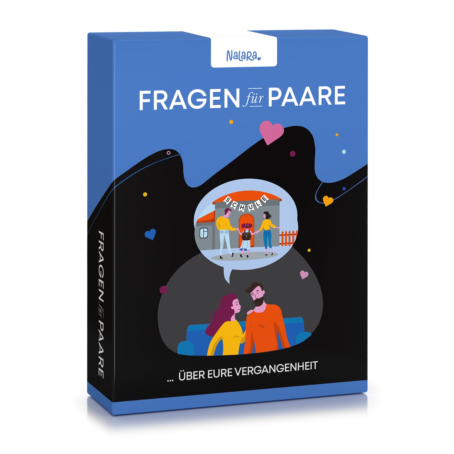 Levně Spielehelden Fragen für Paare... Vergangenheit Karetní hra pro páry 100 napínavých otázek