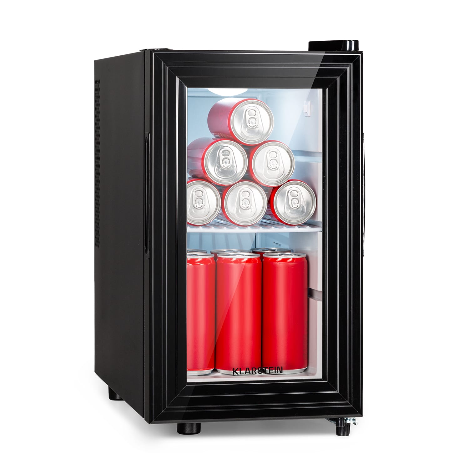 Klarstein Brooklyn 23 Slim Frigider LED inserție de plastic ușă de sticlă