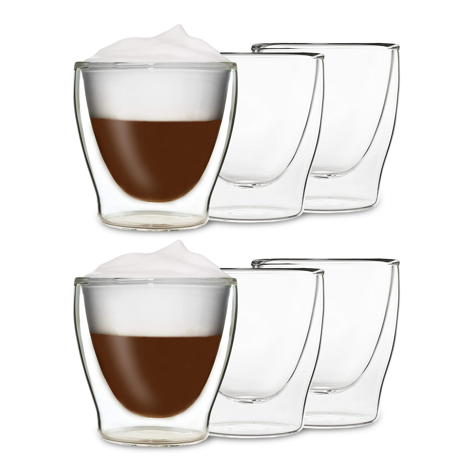 Levně Feelino DUOS, dvoustěnná sklenice, 200 ml