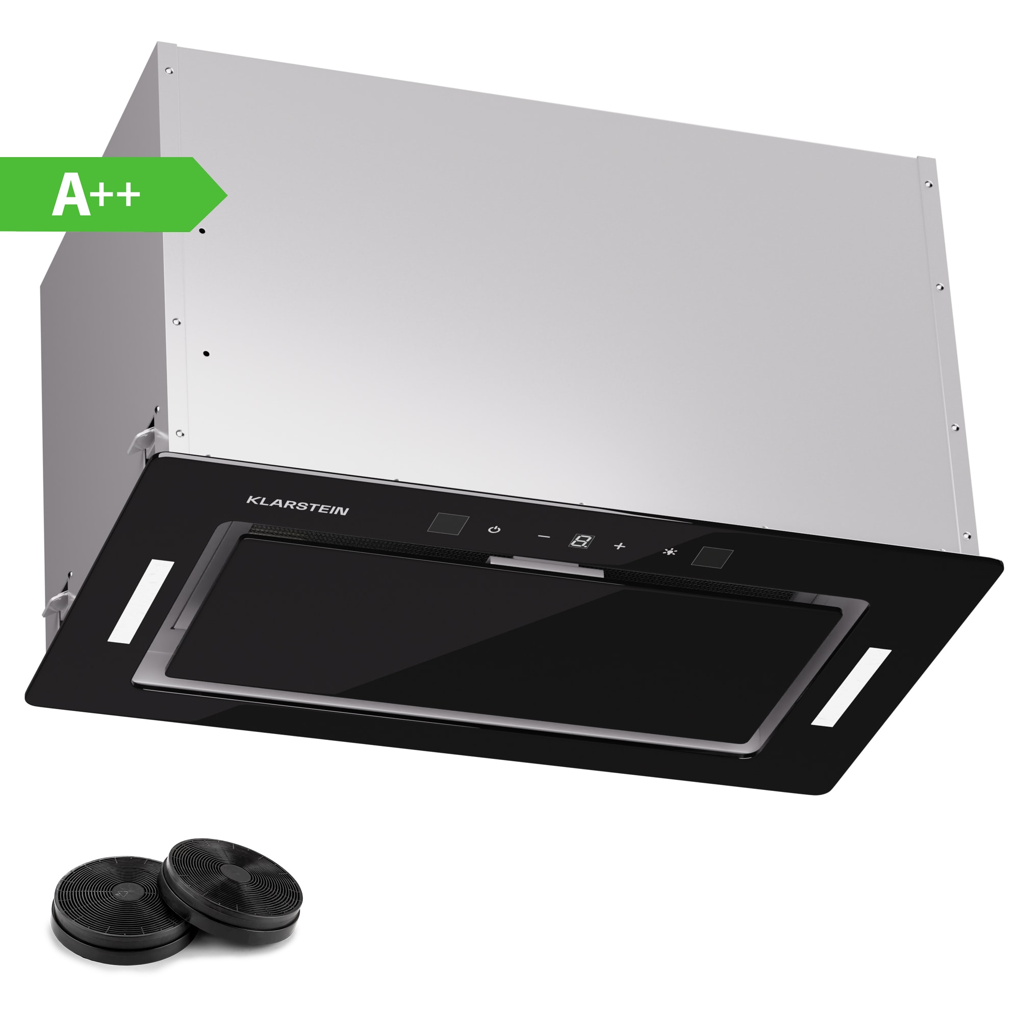 Klarstein Hektor Eco hotă 52 cm 466 m³/h control tactil sticlă