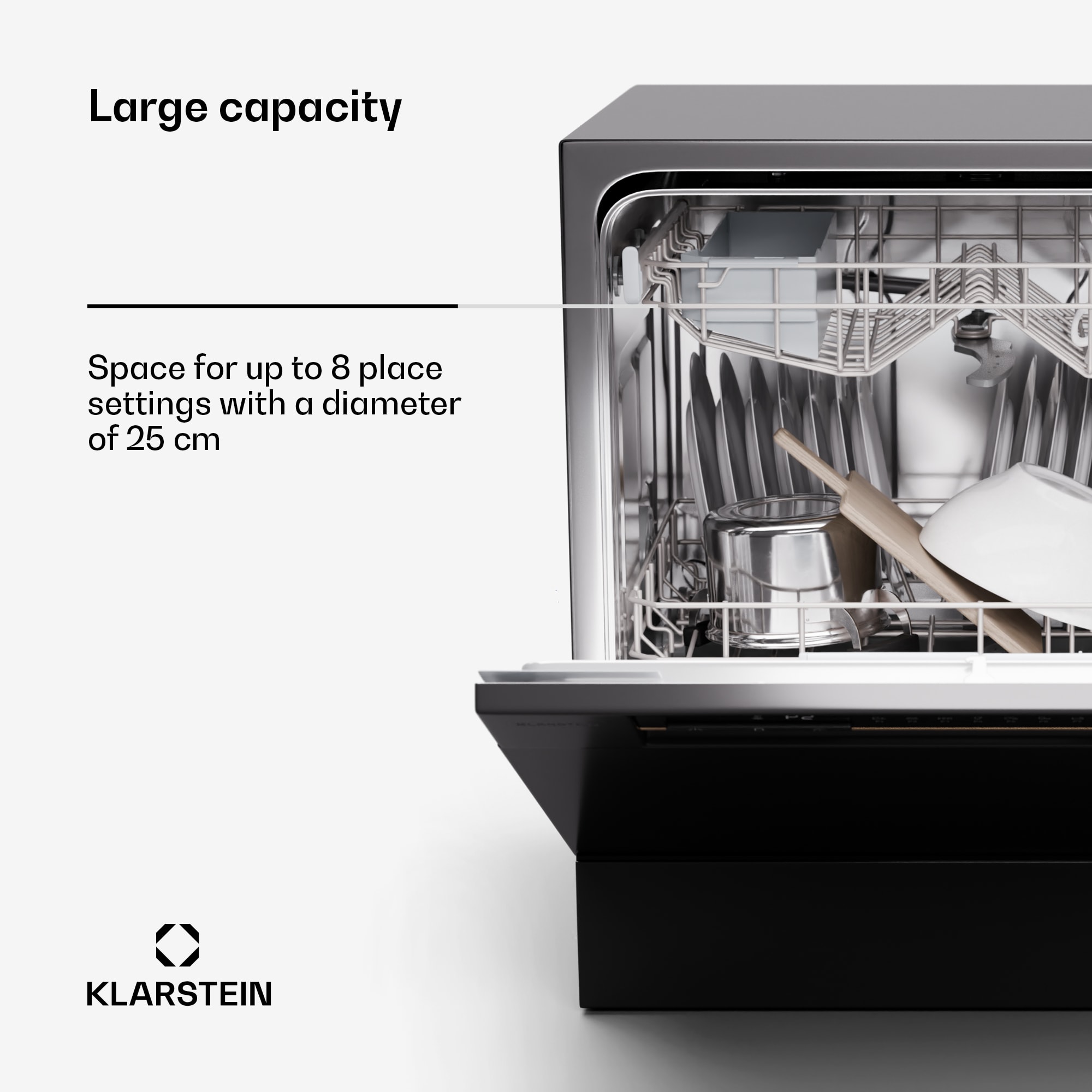 Klarstein Amazonia 8 dishwasher
