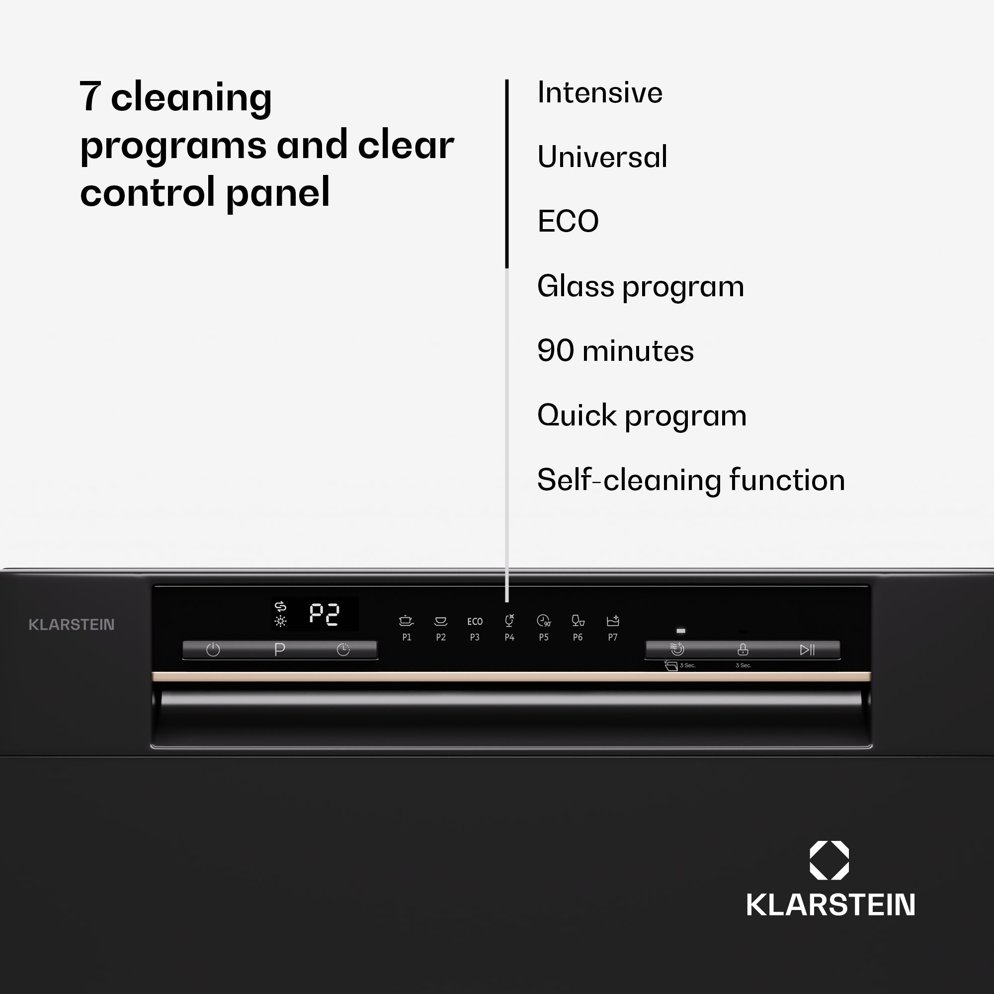 Klarstein Amazonia 8 dishwasher