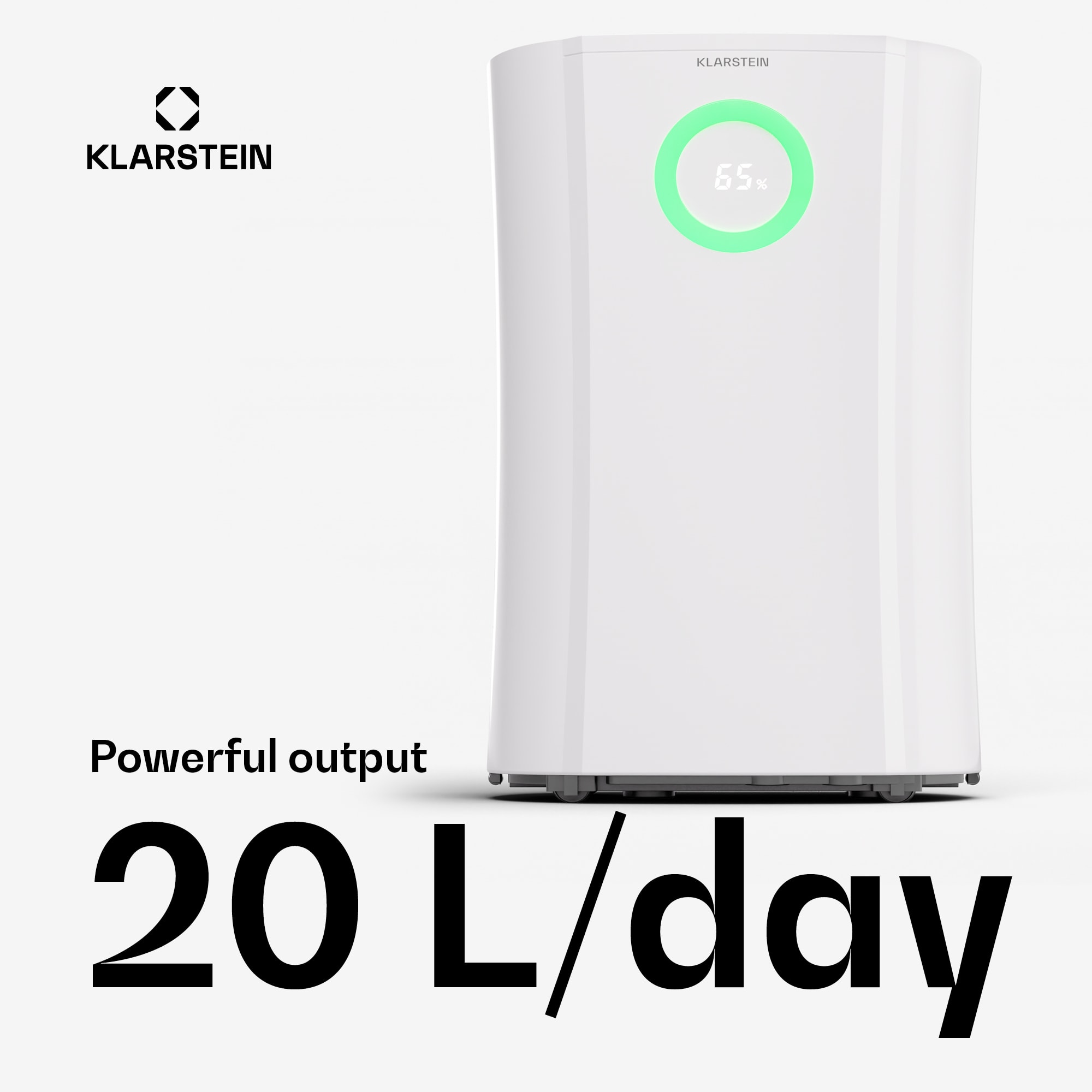 Klarstein DryFy Pro Connect 20 dehumidifier WiFi compression 20l/d 20-30m²