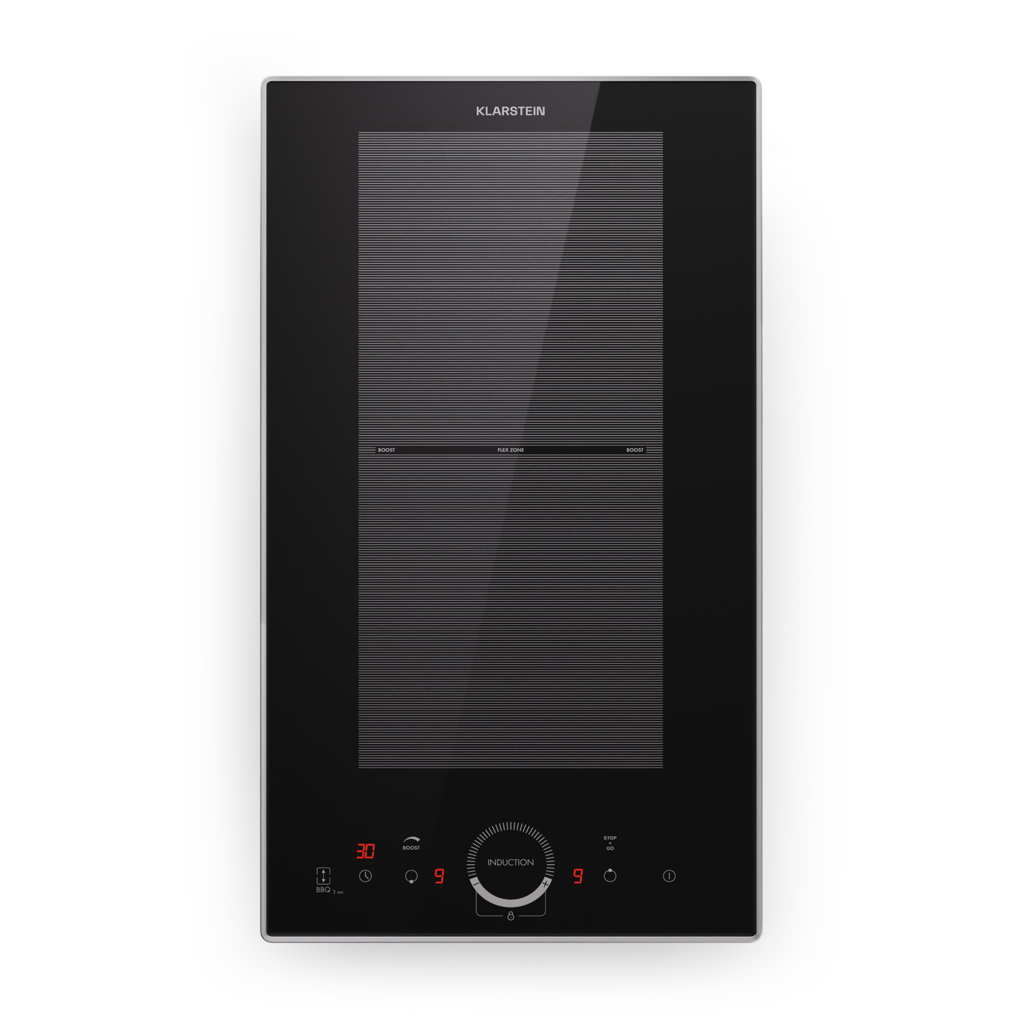 Klarstein Delicatessa Domino Prime plită incorporabilă cu inducție 2 zone 3500 W