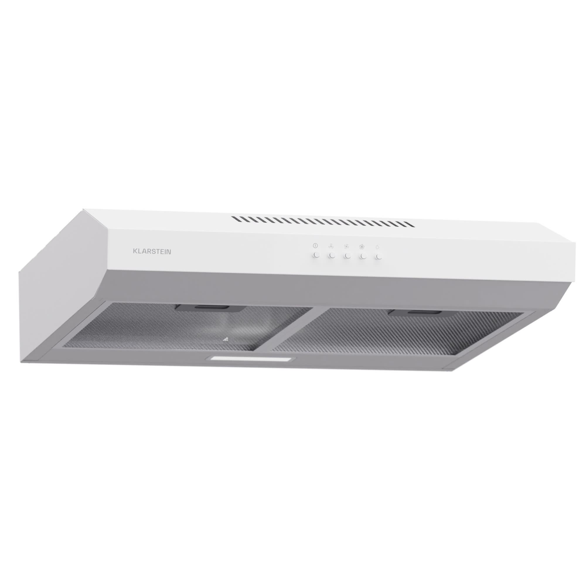 Klarstein Campana extractora de montaje bajo Contempo 60 60cm 200m³/h LED acero inoxidable acrílico