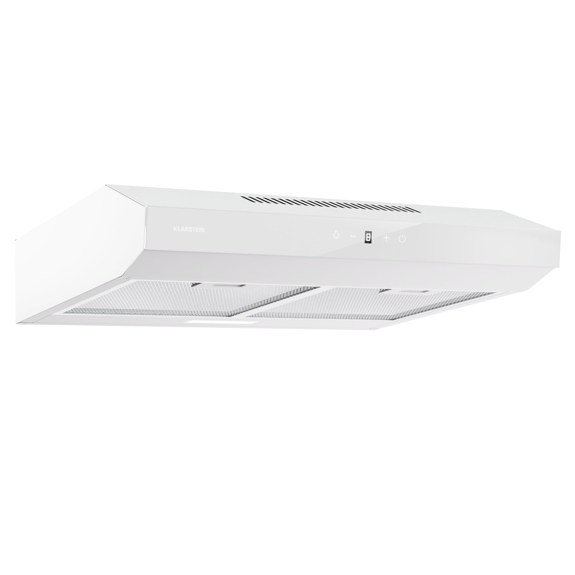 Klarstein Contempo Neo hotă sub dulap recirculare 175 m3/h SenseControl control tactil integrat o?el inoxidabil / sticlă acrilică