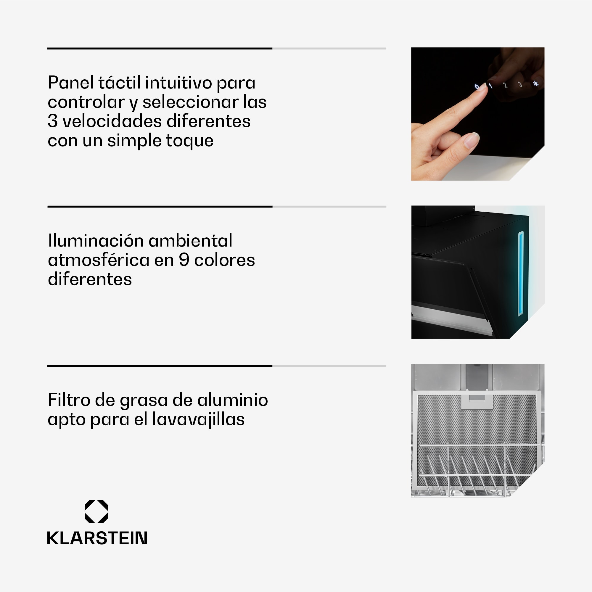 Klarstein Alina Campana extractora