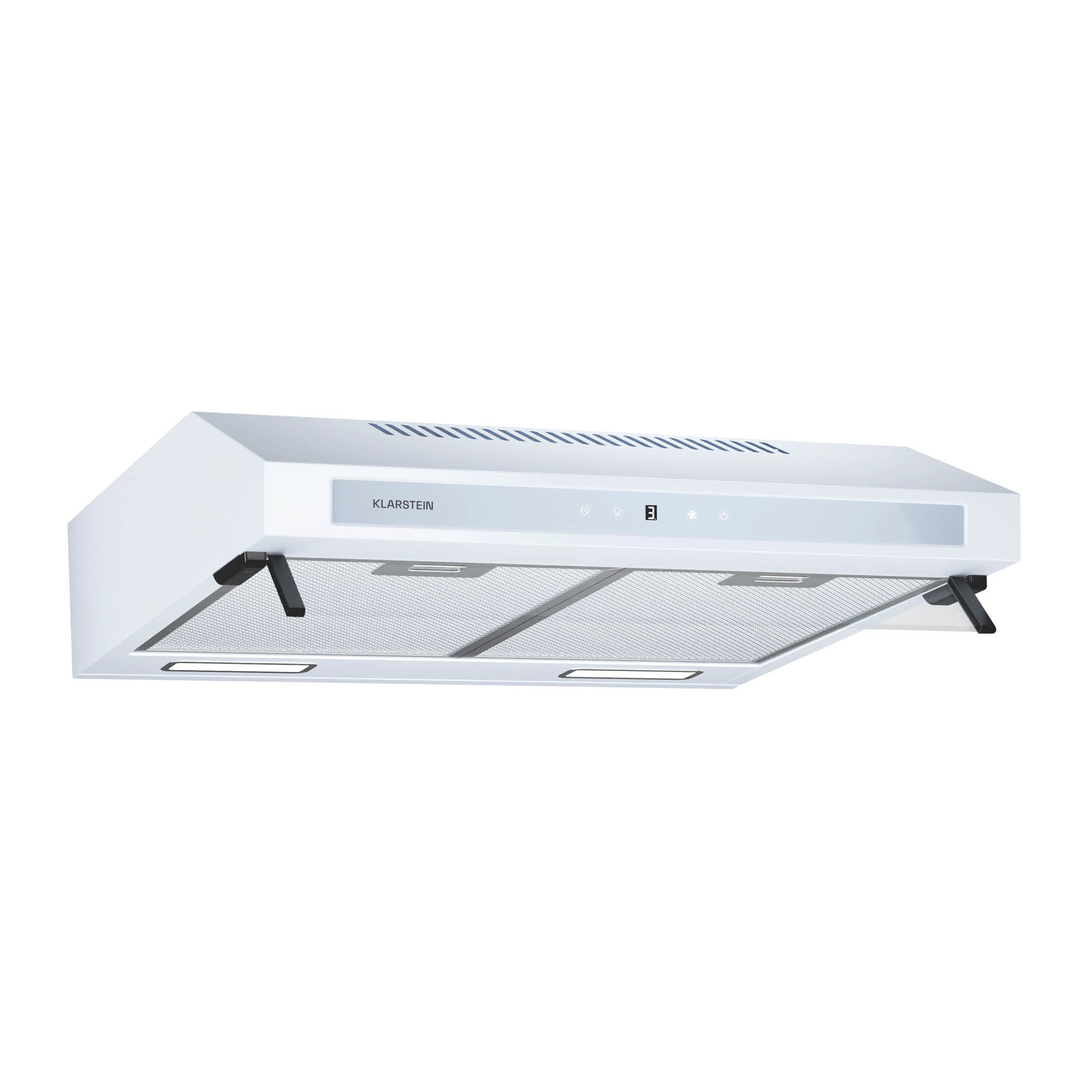 Klarstein Campana extractora Purista Force | Compacta | 384,8 m³/h | CEE C | Tecnología de doble motor