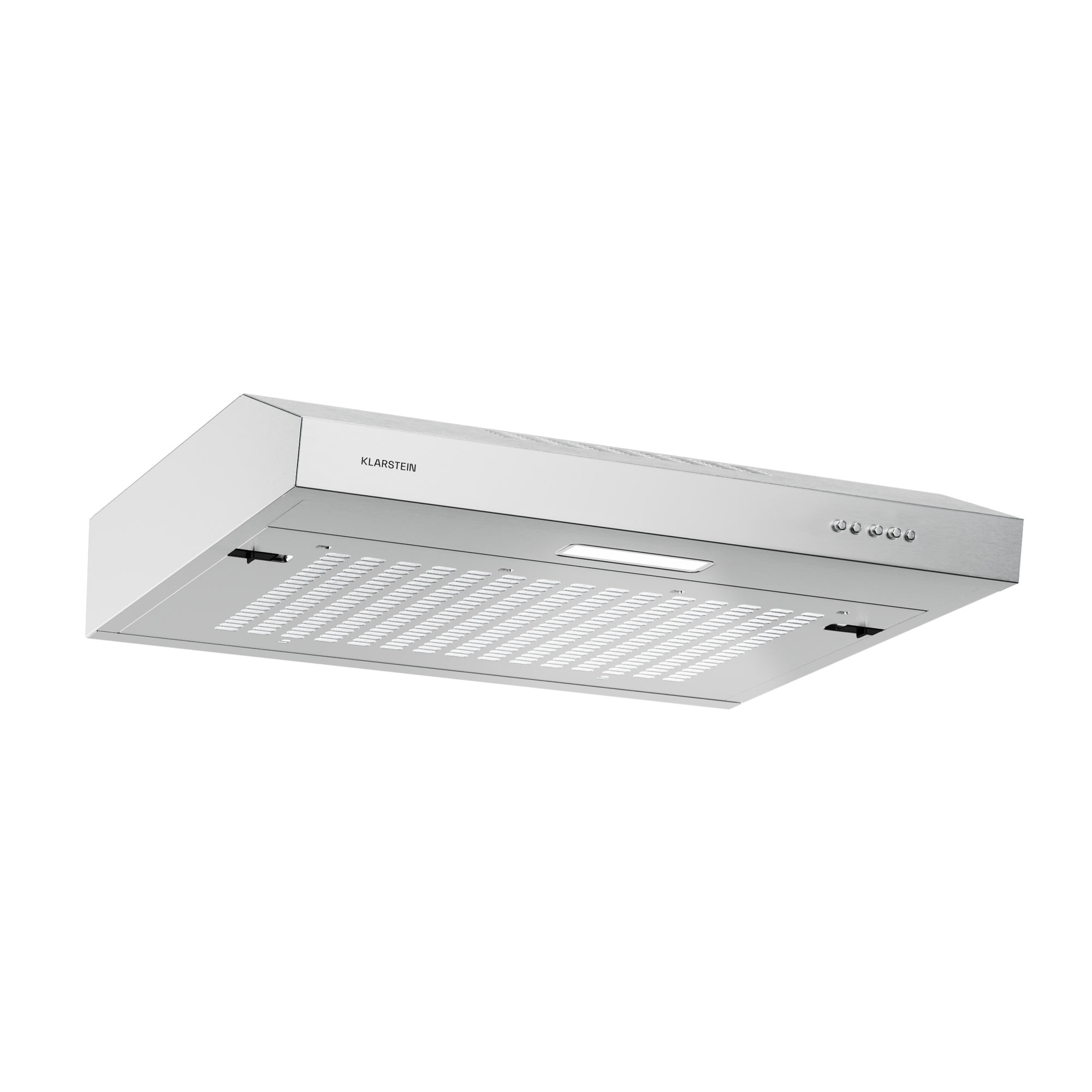 Klarstein Campana extractora SlimVent 60 Silver para una cocina con aire fresco