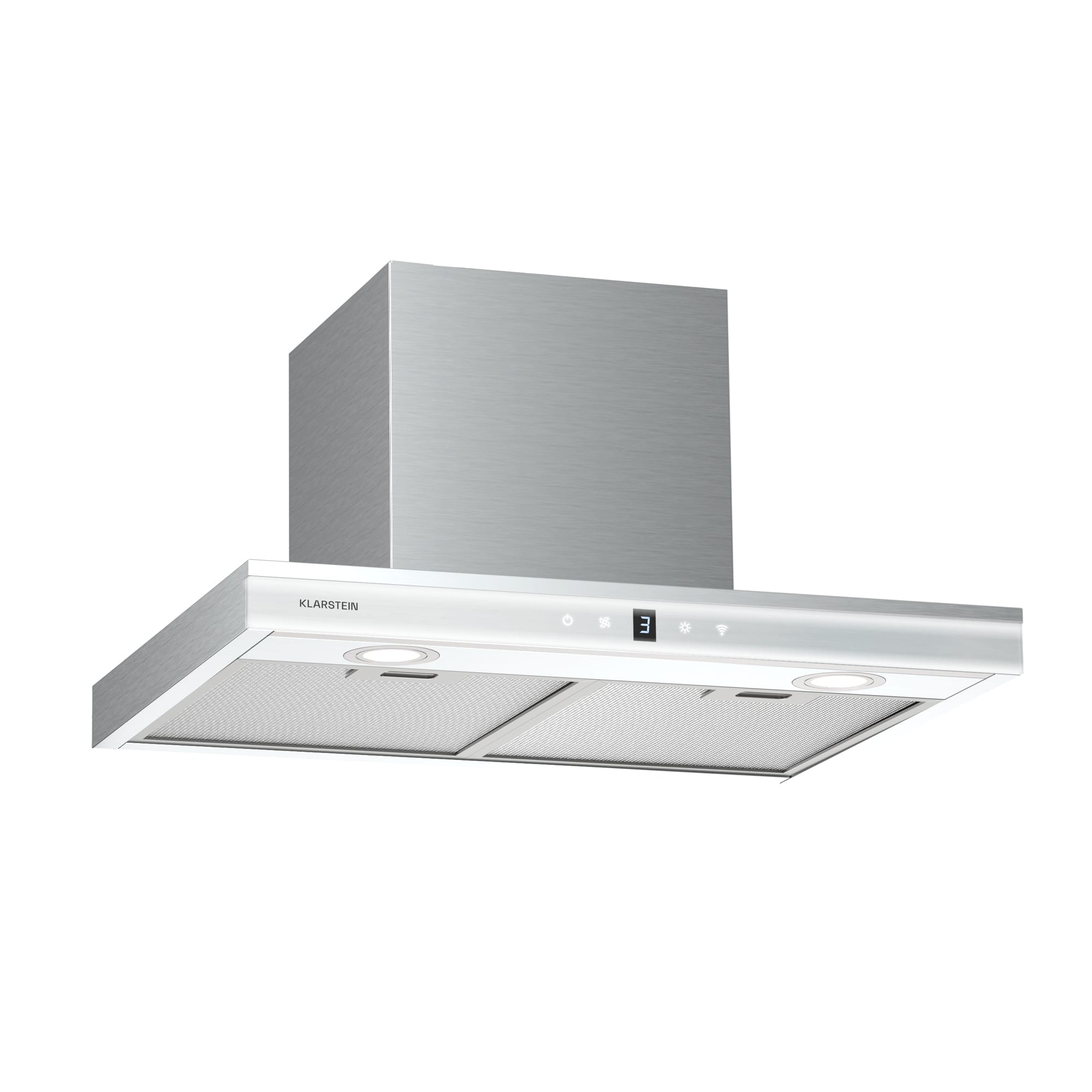 Klarstein Auriana Campana extractora | Luz ambiente | 700 m³/h | Wifi | Táctil | Led