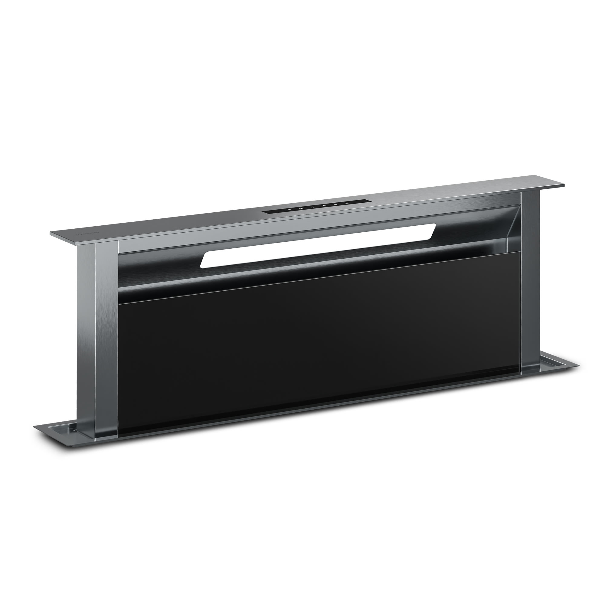 Klarstein Verosteel inbouw afzuigkap | minimalistisch, krachtig | energieklasse A++ | 906,2 m³/h | 90 cm