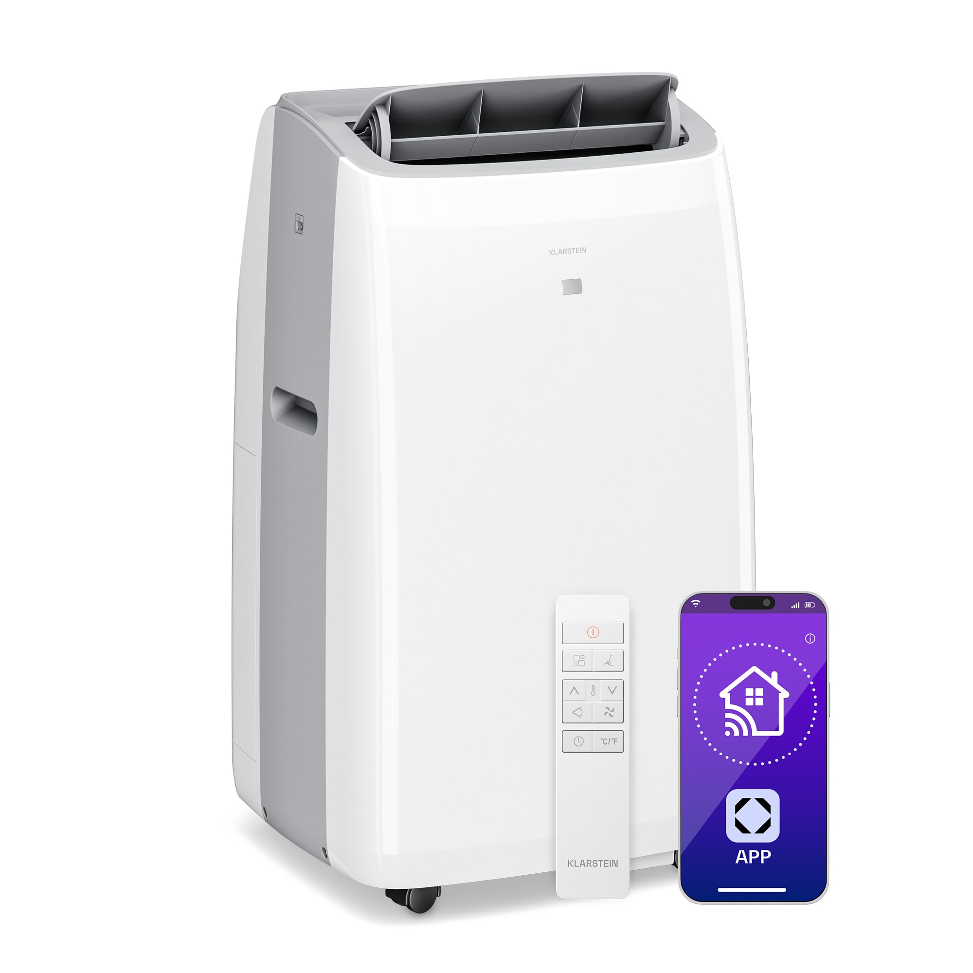 Levně Mobilní klimatizace Grandbreeze | 16000 BTU | 40 cm | 82 m² | Energetická třída A