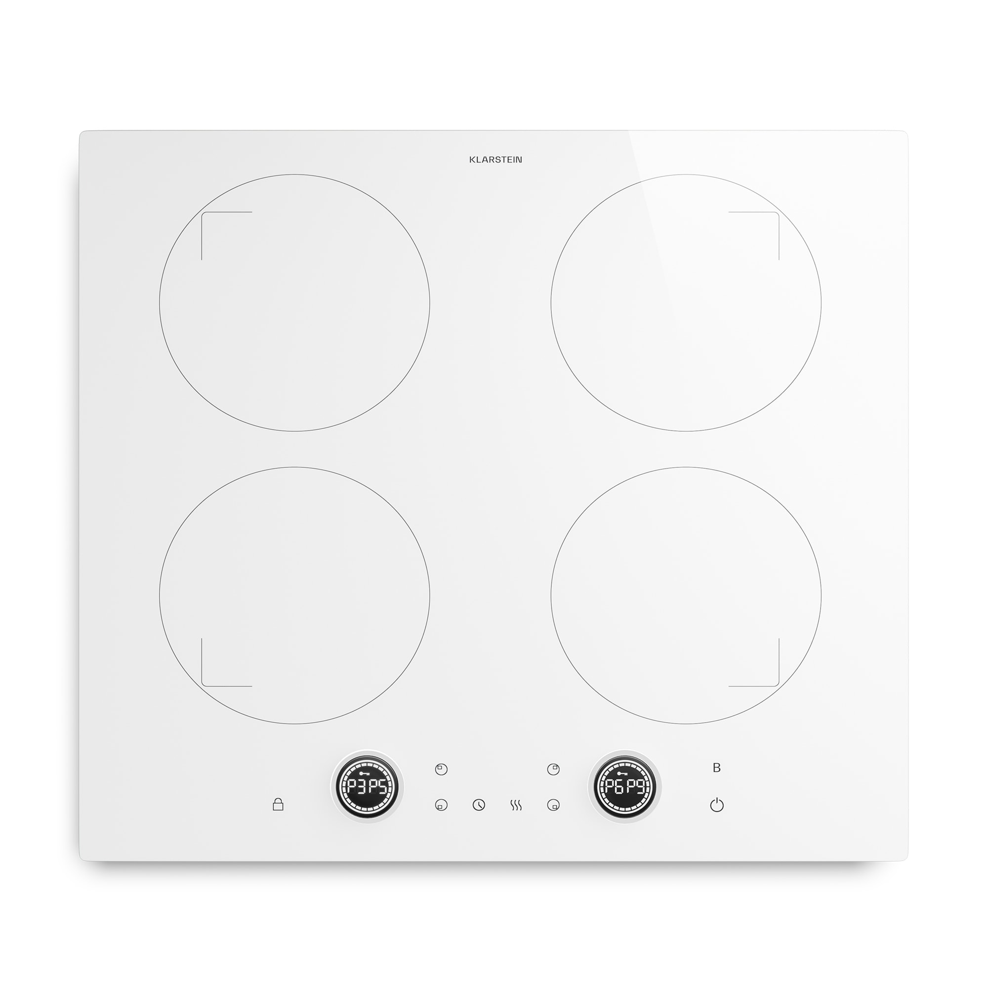 Klarstein Neotouch indukčná varná doska | Moderná a výkonná | 4 varné zóny | 9 stupňov | 7200 W | 60 cm