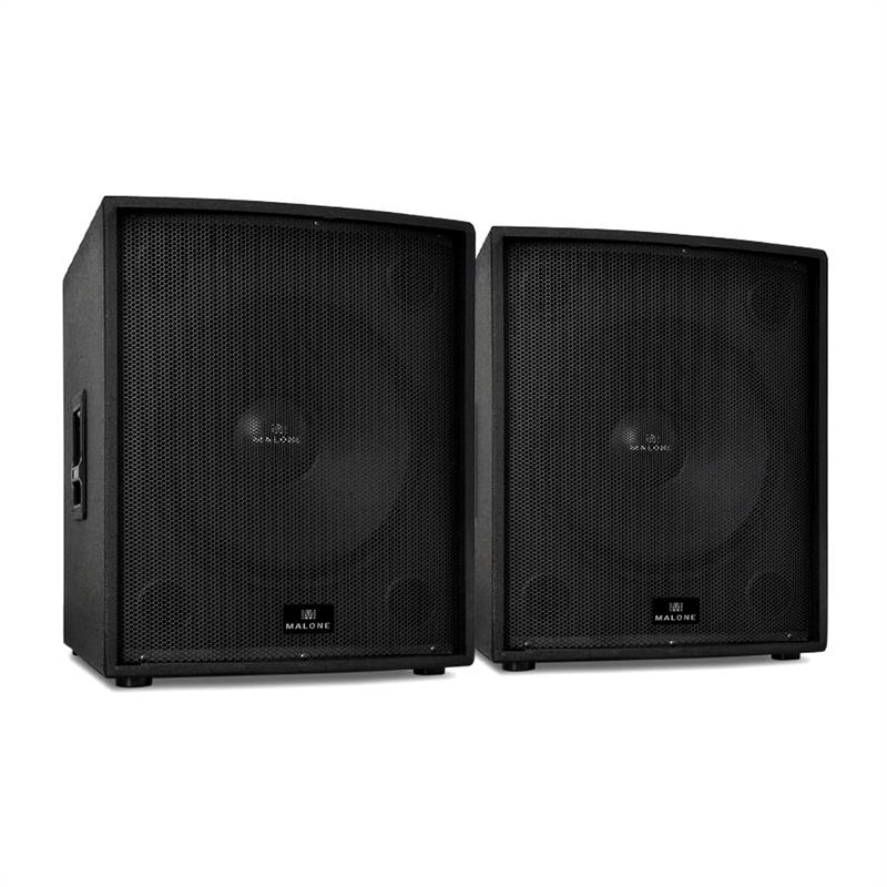 PW-18A-M Paar aktiver PA-Subwoofer 46cm (18") 5000W max.