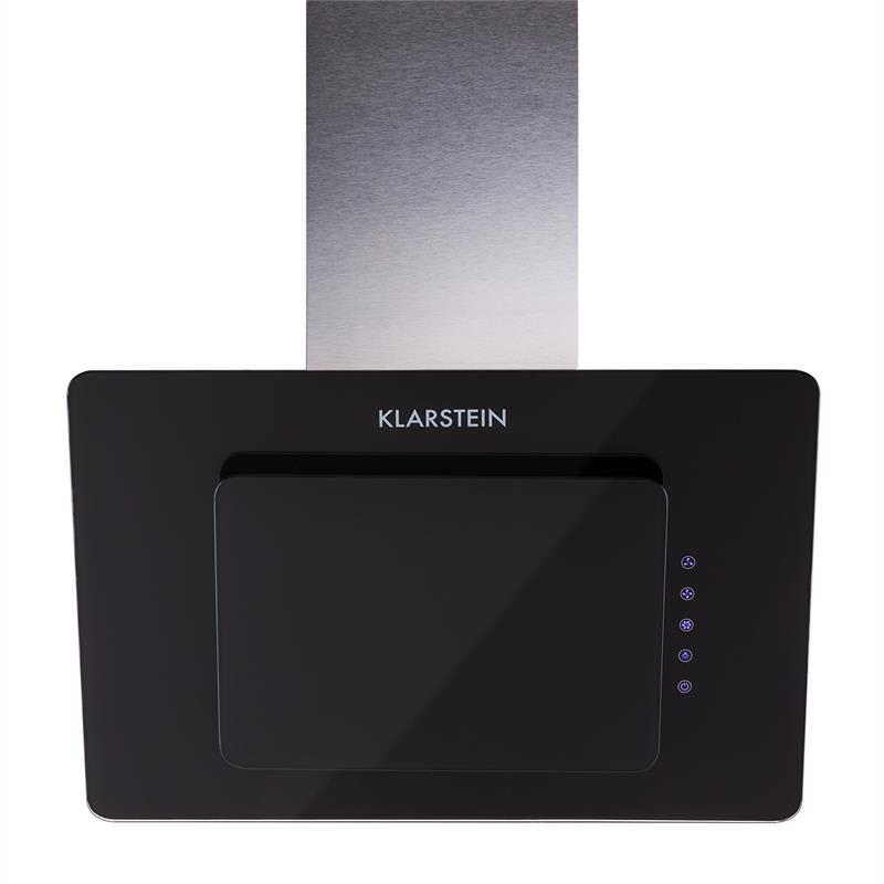 Klarstein Lorea 60 Cooker Extractor Hood Including Activated Carbon Filter | Black