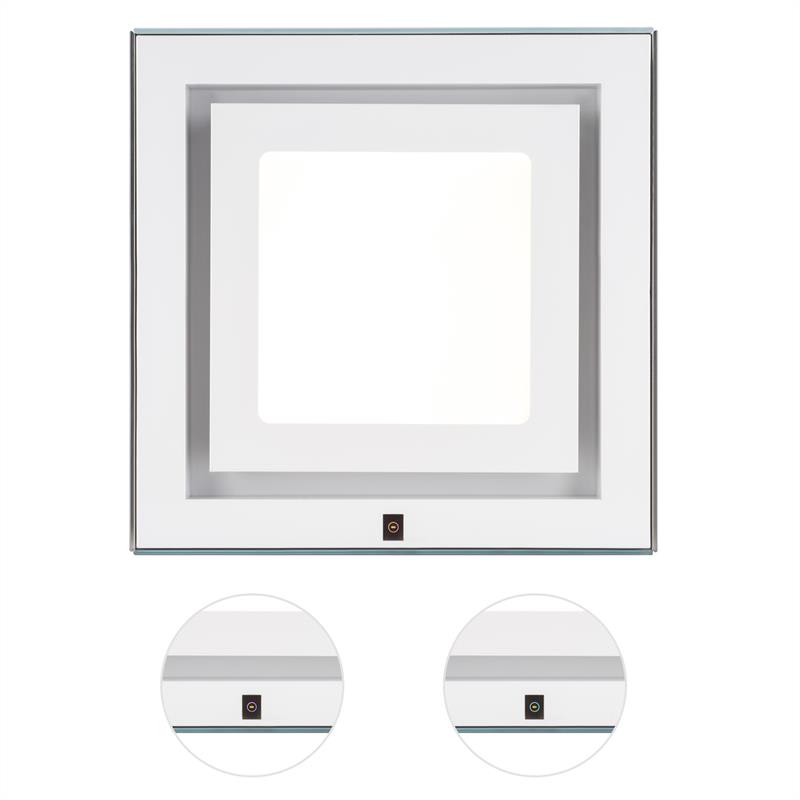 Klarstein Kronleuchter Campana extractora Set de circulación de aire Filtro de carbón activo Blanco