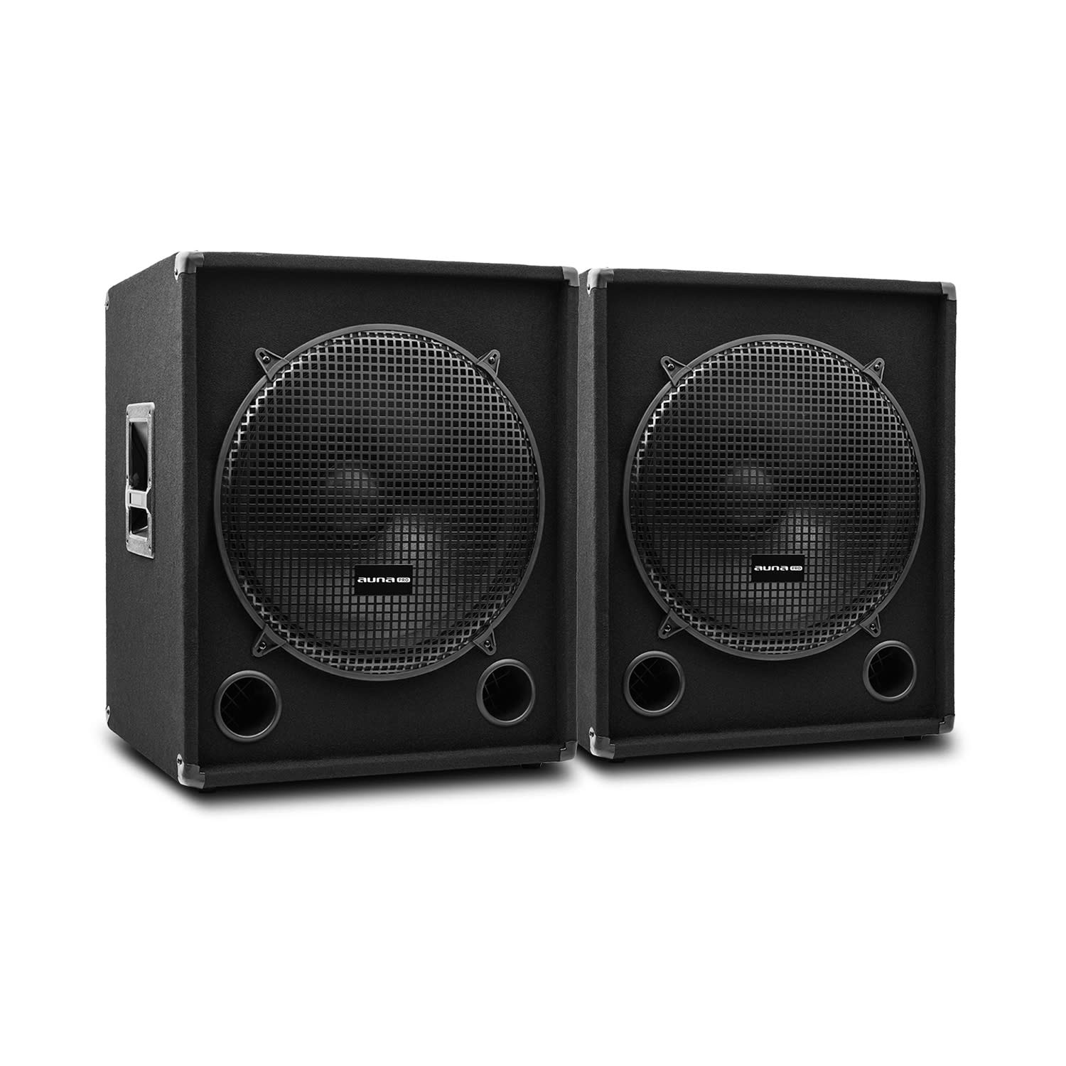 PW-1018-SUB MKII passives PA-Tieftöner-Paar 18" (45,7cm) Subwoofer 600W RMS / 1200 Wmax. Bassreflex