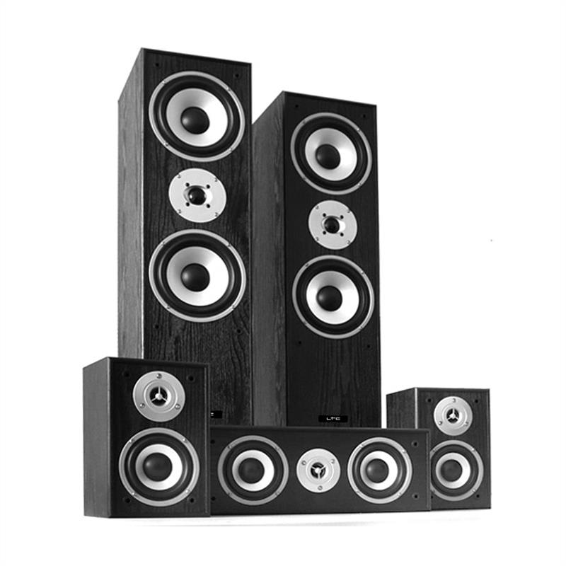 Levně LTC E1004-Set-BK, surround sada reproduktorů pro domácí kino, 1150W