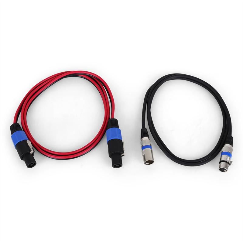 E-shop Malone Auna JO-Kabel-Kit, 1 x XLR kábel, 1 x PA kábel