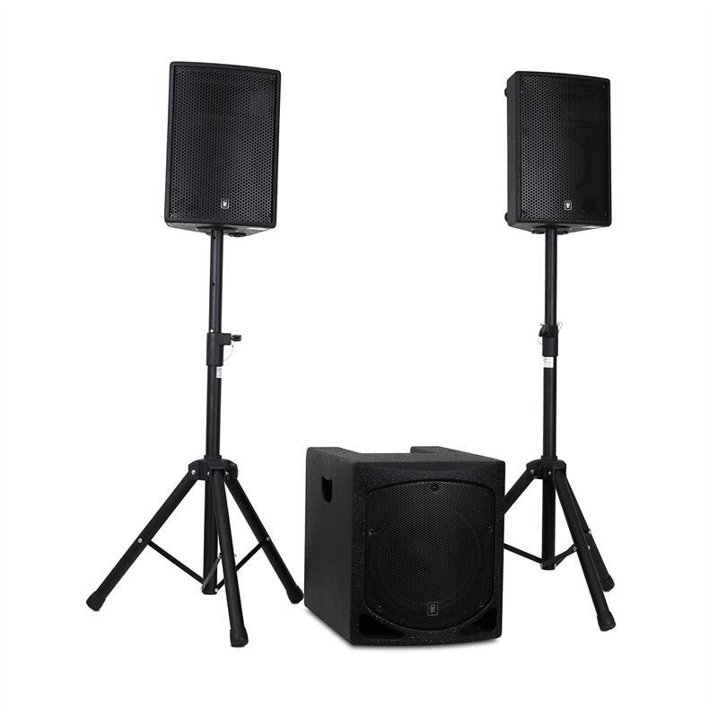 2.1 set reproduktorů QTX QL1510MA, 38 cm (15\