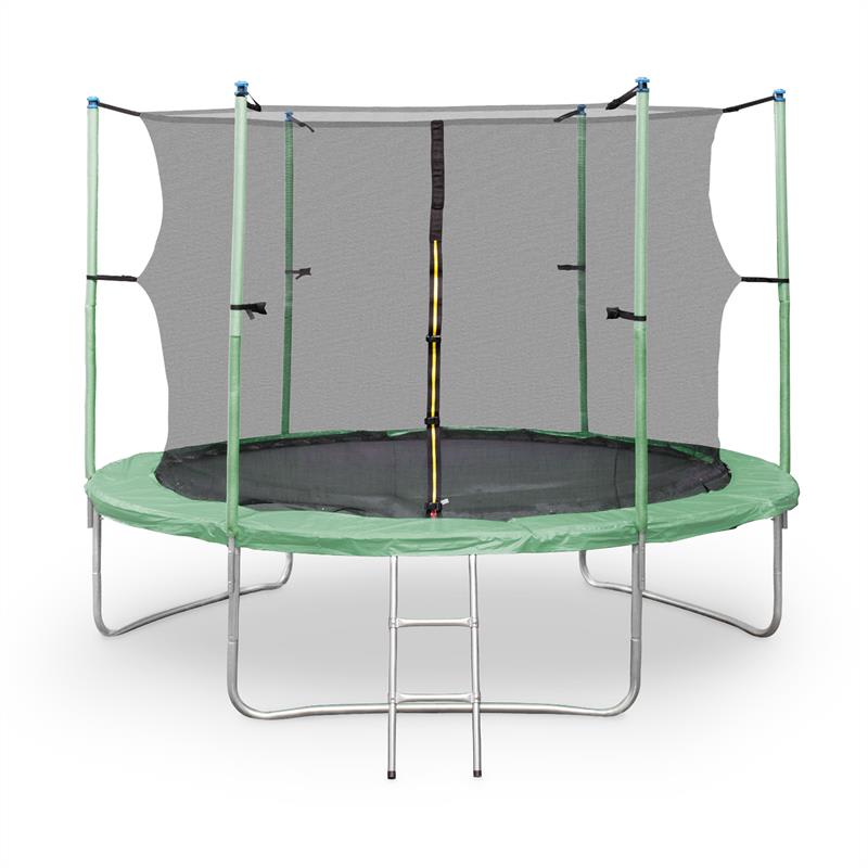 KLARFIT Rocketstart XXL, 305 cm trampolína, zelená