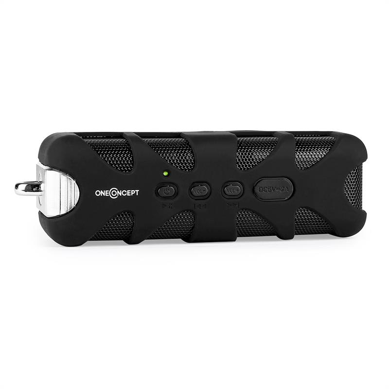 Oneconcept black know, bluetooth hangfal, aux, akkumulátor, fekete