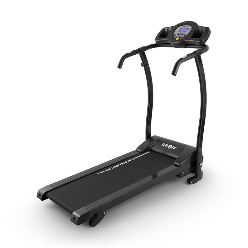 Klarfit pacemaker x3, futópad, 1,5 hp, 12 km/h, pulzusmérő, 3 dőlésszög