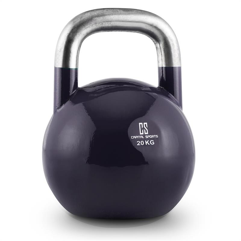 E-shop Capital Sports Compket 20, kettlebell, 20 kg, tmavomodrá