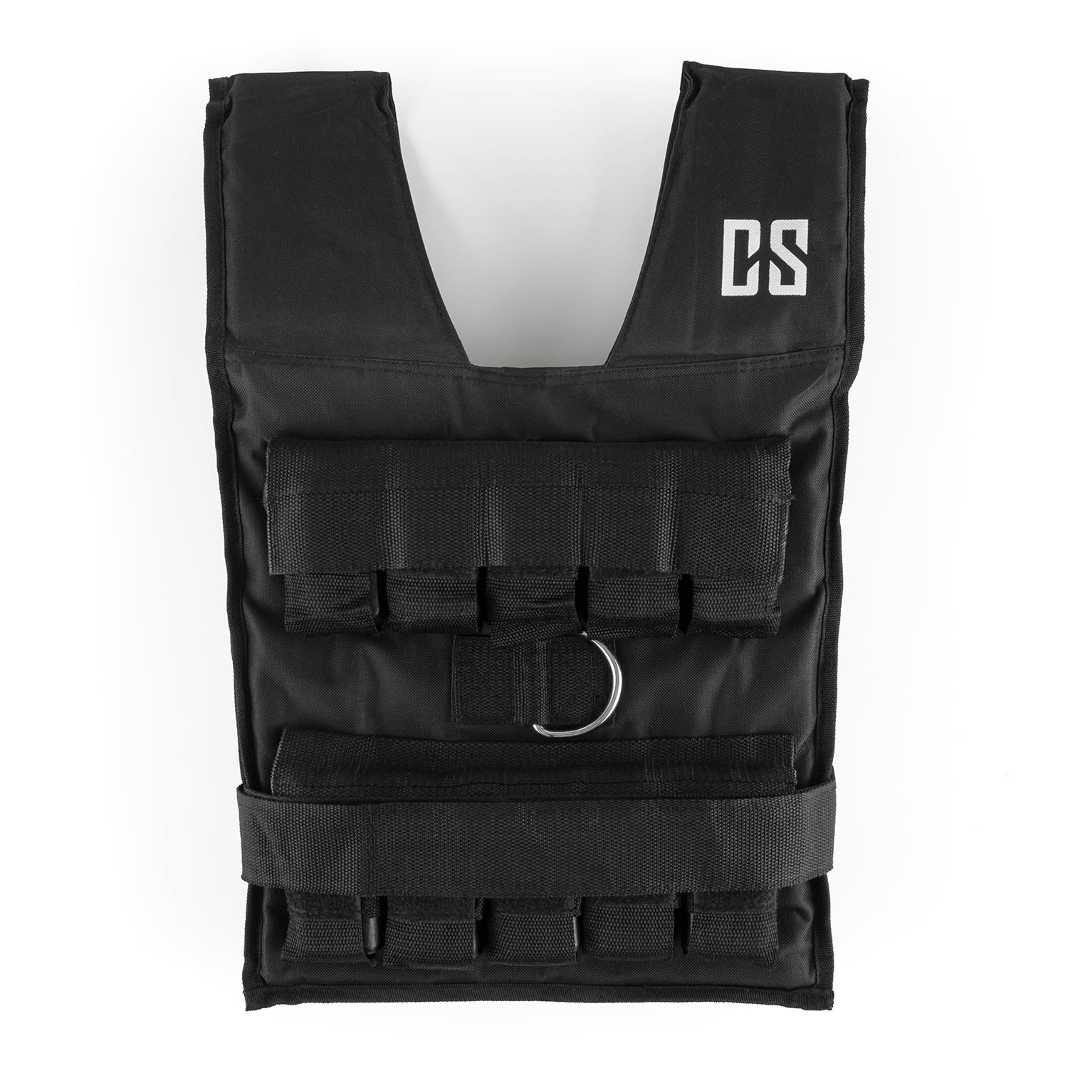 Capital Sports Monstervest, 20 kg, fekete, súlymellény, fém súlyok