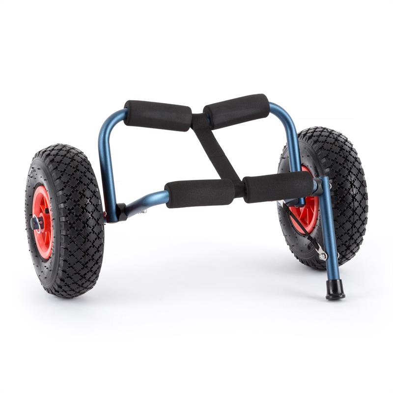 E-shop KLARFIT Sea Mule BL, modrý, vozík na kajak, podpera, hliník, eloxovaný, skladací