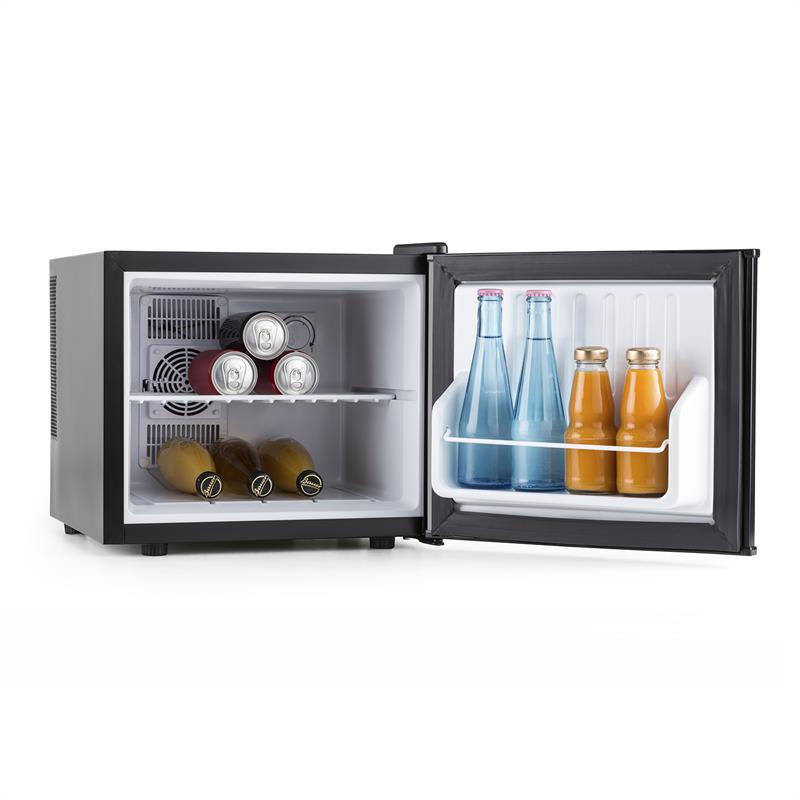 Levně Klarstein mini lednička, mini bar, 17 litrů, 50W, A +, stříbrná