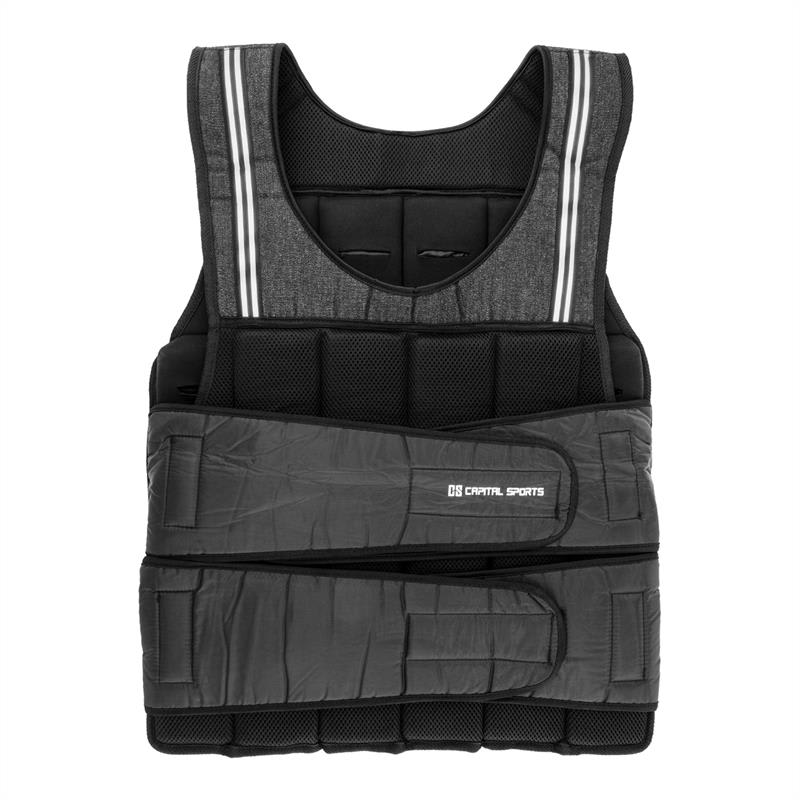 Capital sports vestpro 20, súlymellény 20 kg súllyal, összesen 38 darab súllyal