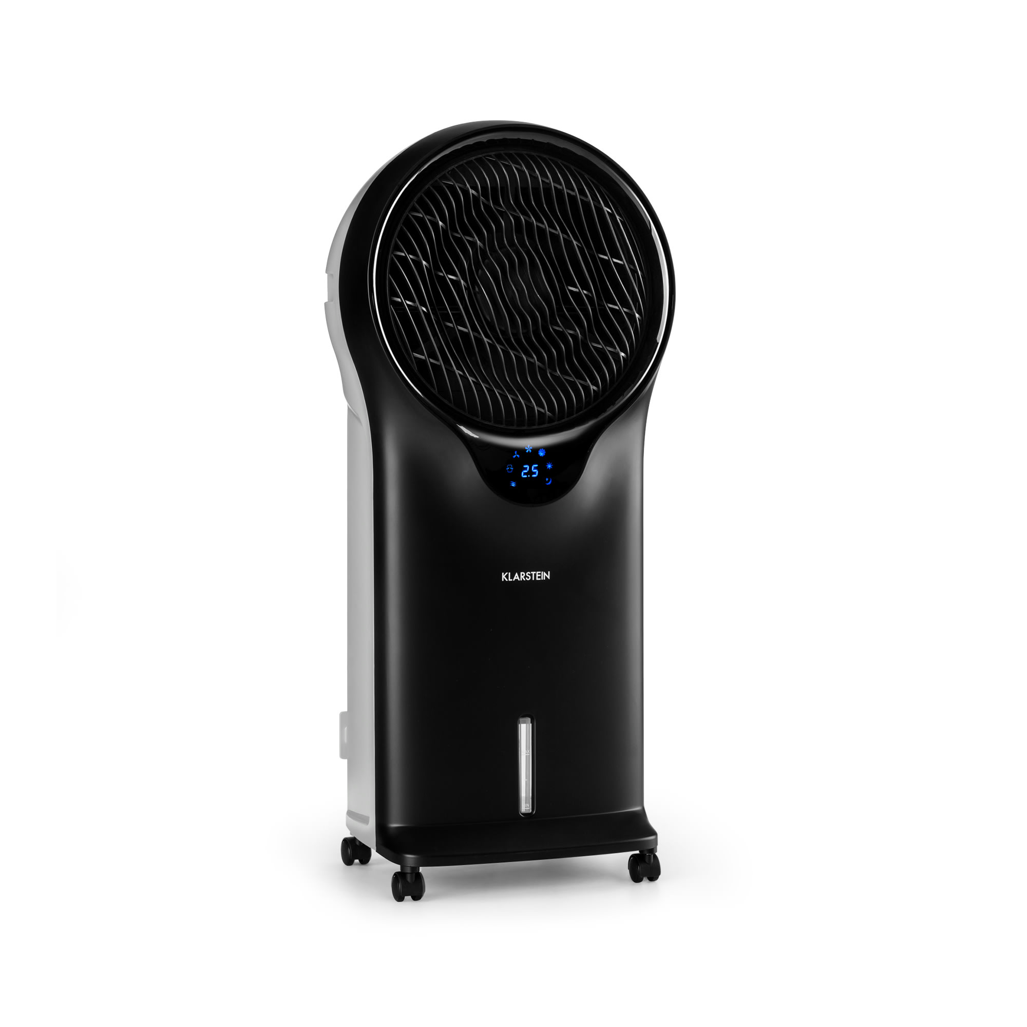 Klarstein Whirlwind, 3 v 1 ochladzovač vzduchu, ventilátor, zvlhčovač vzduchu, 110 W, 5,5 l, čierny