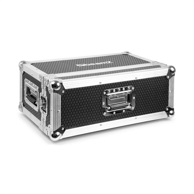 Beamz F1600, mlhovač v přepravním obale, 1600 W, 350 m³, DMX, master/slave