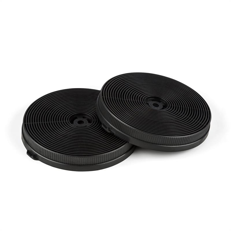 Klarstein 2 filtre de carbon activ pentru hotele cu recirculare Ø17 cm