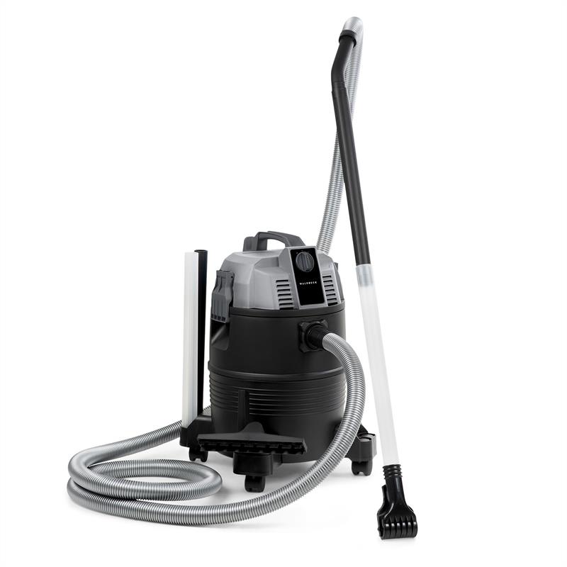 Waldbeck Lakeside, aspirator electric pentru iazuri, 1400 W, 18 kPa, rezervor de 35l, gri