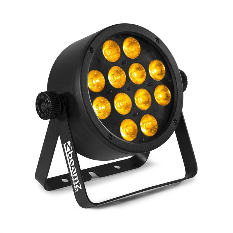 E-shop Beamz BAC306, ProPar, 12x 12W, 6v1, RGBWA-UV, LED diódy, stmievač