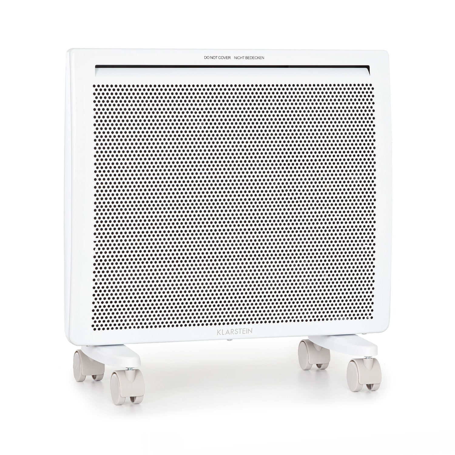 Klarstein hot spot slimcurve double wave, konvektor, 2 az 1-ben fűtőtest, 1000 w, heti időzítő, fehér