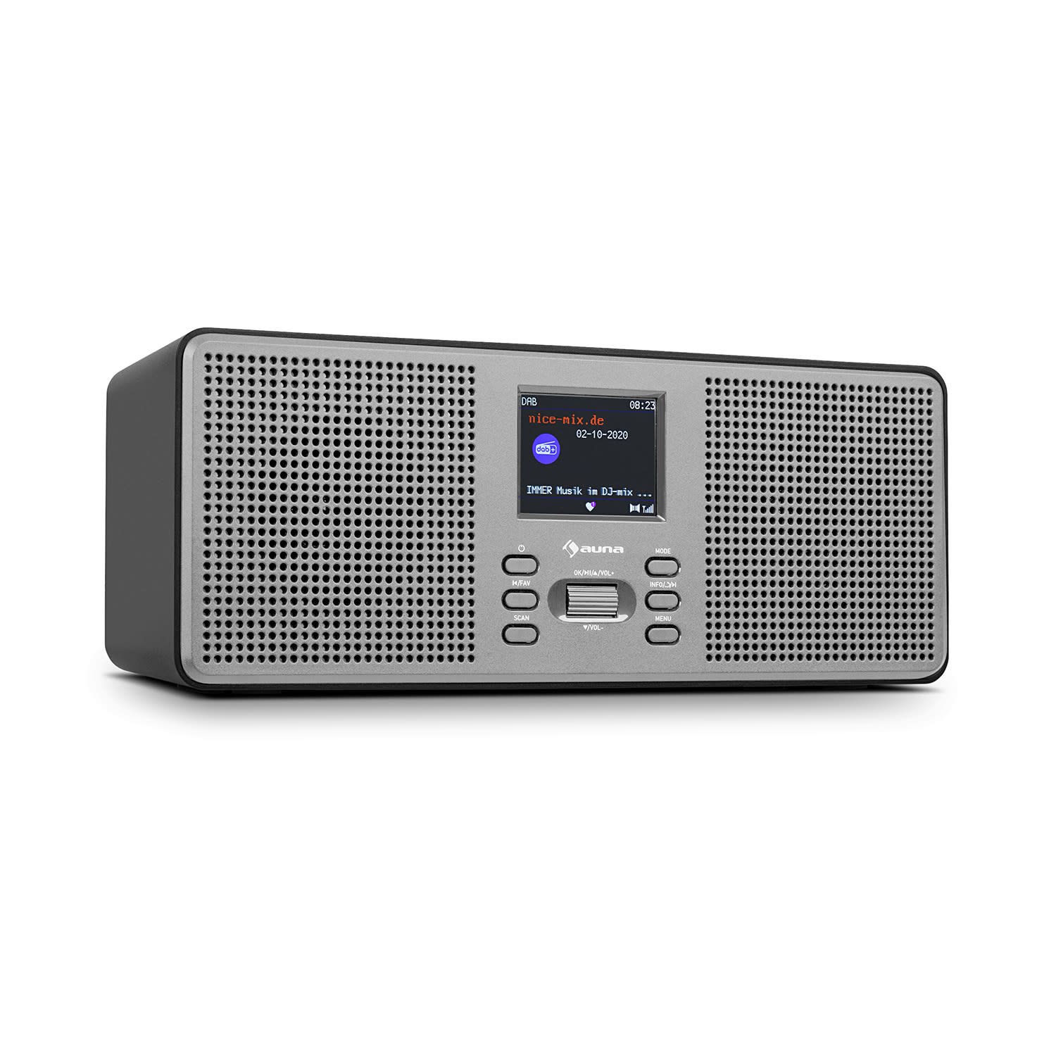 Auna Commuter ST, DAB+/FM rádio, AUX, 2.4\