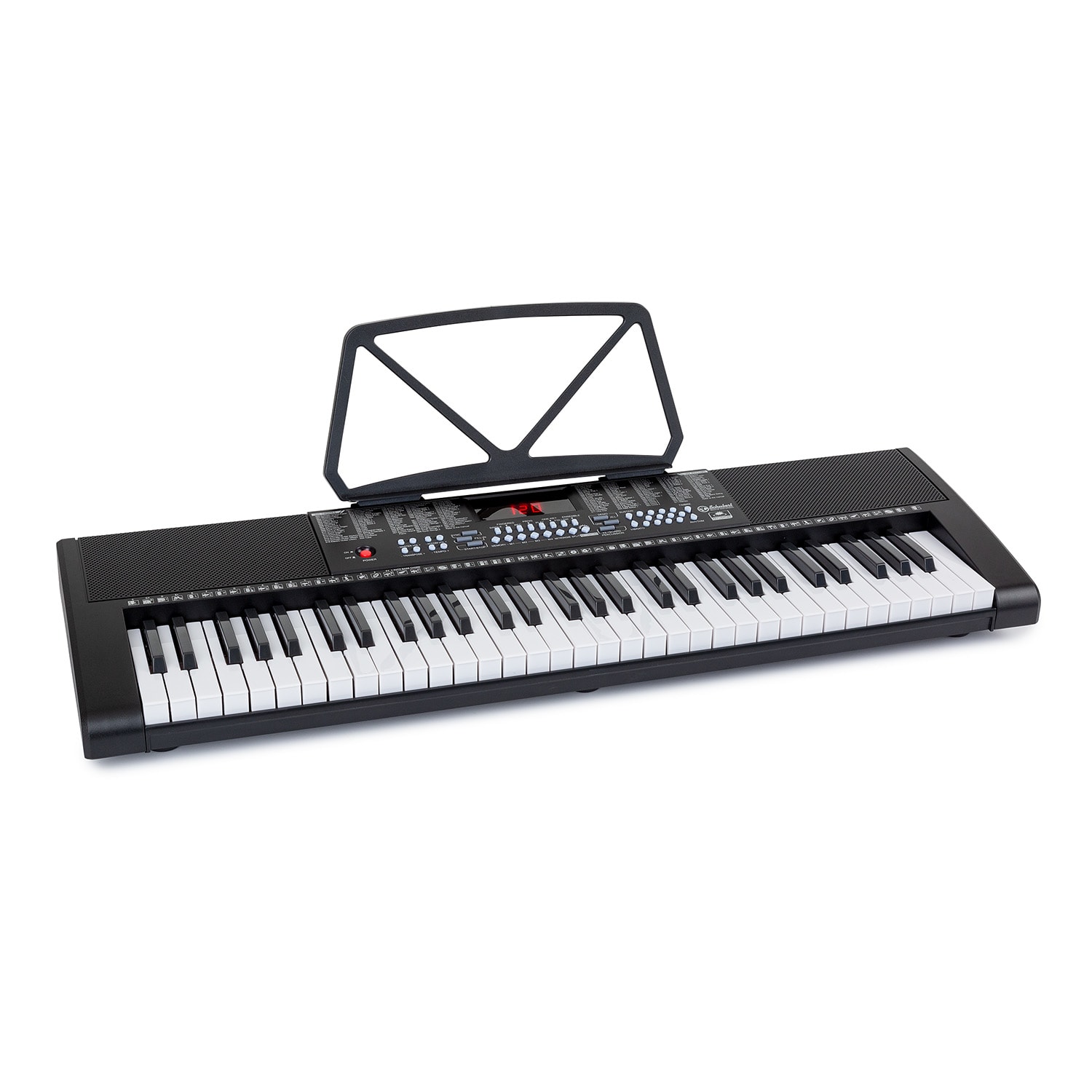 SCHUBERT Etude 255 LCD, keyboard s učebními funkcemi, 61 kláves, LED displej, osvětlené klávesy, 255 rytmů